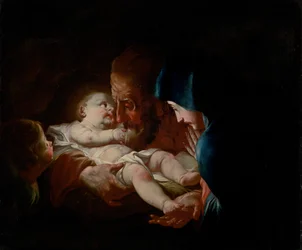 Heiliger Josef mit Familie